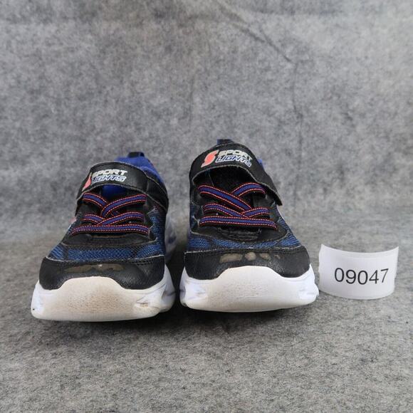 Skechers Shoes Boys 11 Light Up Sneakers S Sport Trainers Active Casual Toddler - Picture 5 of 14